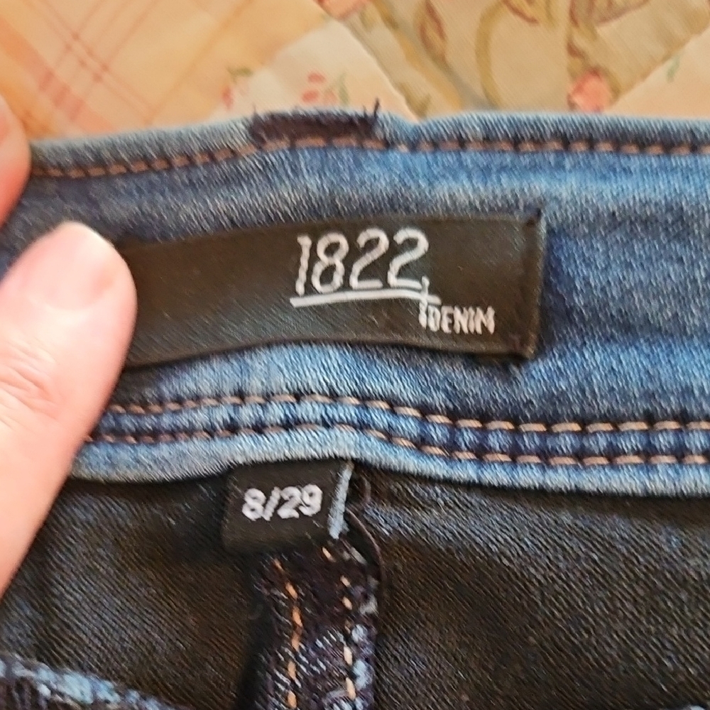 1822 'Butter' Denim Blue Jeggings  8/29 - Picture 4 of 9